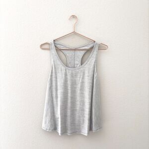 Old Navy Breathe Gray Racerback Tank Top Size XL